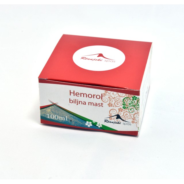 RTANJSKI SPAS - HEMOROL BILJNA MAST 100ml - Online Apoteka RTANJSKI SPAS - HEMOROL BILJNA MAST 100ml